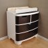 Commode Luxo - Wengé/Blanc